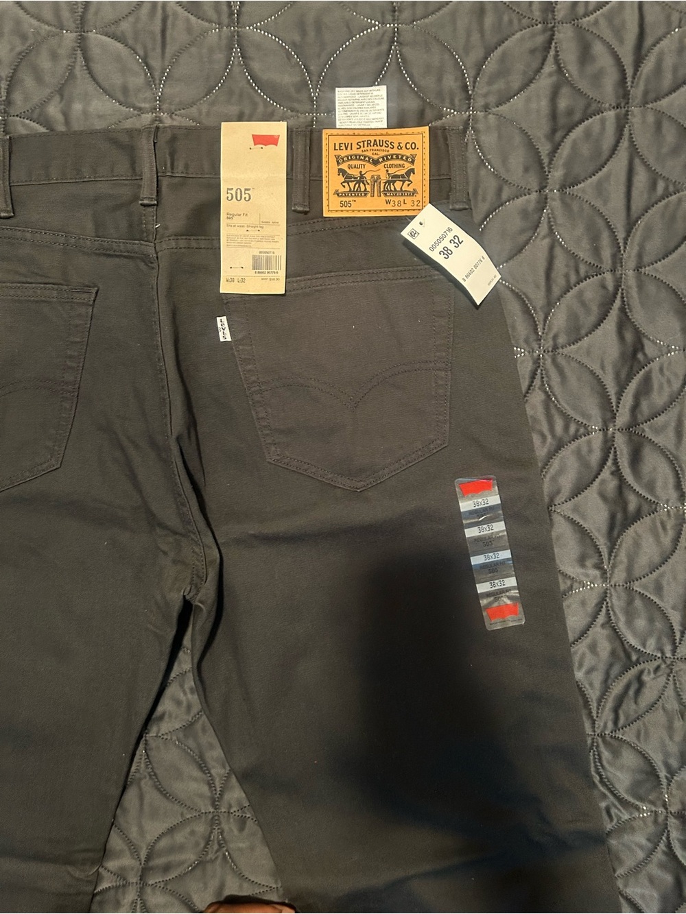 Levi's 505 Slim Straight Men’s Jeans - Black